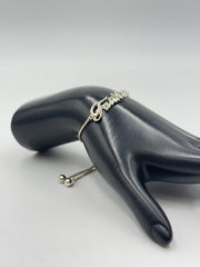 Solvar Sterling Silver Bracelet "Faith" adjustable Bolo Bracelet