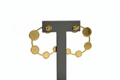 Made by Malyia Revolution Vermeil Front-Facing Hoop Earrings