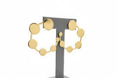 Made by Malyia Revolution Vermeil Front-Facing Hoop Earrings