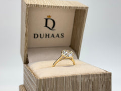 14K Yellow Gold 3.04cttw Round Lab-Grown Diamond Bezel-Set Solitaire Ring