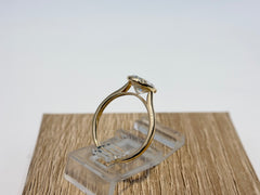 14K Yellow Gold 2.06cttw Oval Lab-Grown Diamond Bezel-Set Solitaire Ring