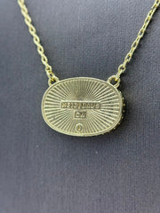 Heidi Daus Pave Initial "I" Necklace, 18"