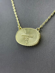 Heidi Daus Pave Initial "O" Necklace, 18"