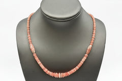Jay King Sterling Silver Rhodochrosite Bead Necklace, 18"