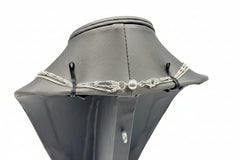 UltraFine 950 Silver Silver Tone Set of 3 Necklaces with Magnet Clasp