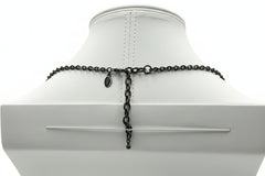 LOGO Links by Lori Goldstein Coin Station Necklace, 35"