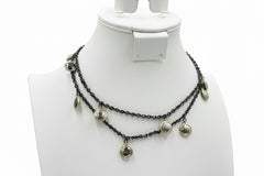 LOGO Links by Lori Goldstein Coin Station Necklace, 35"