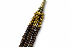 Joan Rivers Layered Wooden Bead 38" Necklace w/ 3" Extender