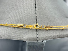 Made by Malyia Perpetual 14K Gold-Filled Beaded Chain Wrap Necklace, 50"