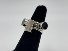 Soko Solitaire Ring Stack, Size 6