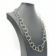 Peter Thomas Roth Sterling Silver & 18K Signature Romance Necklace, 30"