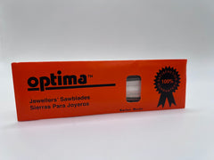 Optima Jewelers Sawblade #2/0 – 144 Blades – | Precision German Steel Blades | 0.28mm Thickness, 66 TPI | Durable, Flexible Saw Blades for Jewelry Making, Silver, Gold, Brass & Fine Metalwork