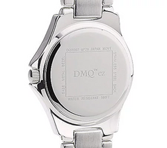Diamonique Silvertone Sub-Dial Adjustable Bracelet Watch