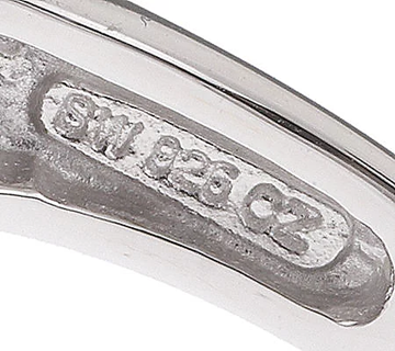 Epiphany Diamonique 100-Facet Fancy Gallery Ring Size 10