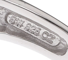 Epiphany Diamonique 100-Facet Fancy Gallery Ring Size 10