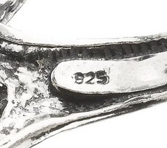 Or Paz Sterling Silver Labradorite Bypass Ring Size 5