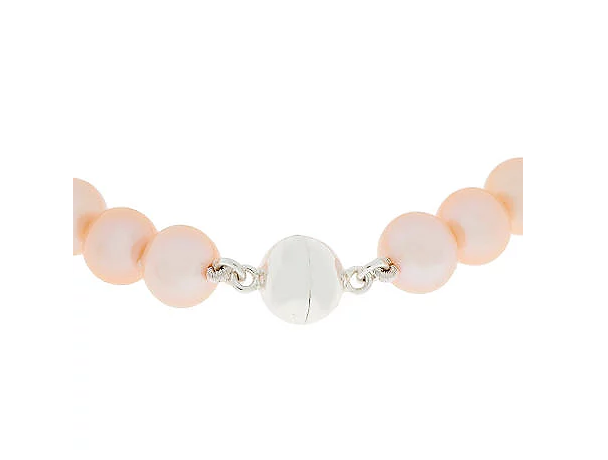 Michael Dawkins Sterling silver Cultured Pearl & Granulation Bracelet, 7-1/4"