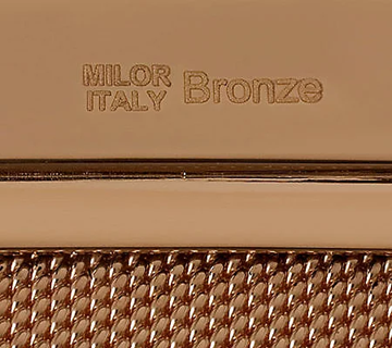 Bronzo Italia Average Bold Polished Mesh Bracelet