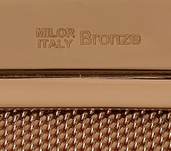 Bronzo Italia Average Bold Polished Mesh Bracelet