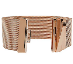 Bronzo Italia Average Bold Polished Mesh Bracelet