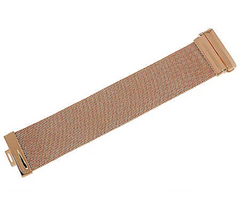 Bronzo Italia Average Bold Polished Mesh Bracelet