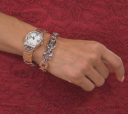 Bronze Solid Oval Status Link Bracelet by Bronzo Italia, 7-1/4"L; 6-1/2" fit