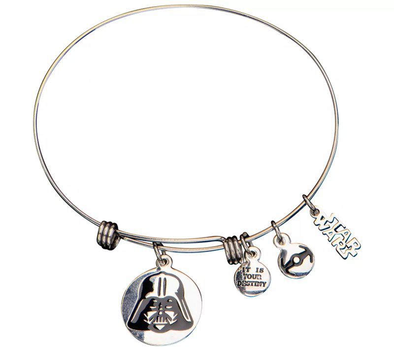 Star Wars Stainless Steel Darth Vader Expandable Bracelet