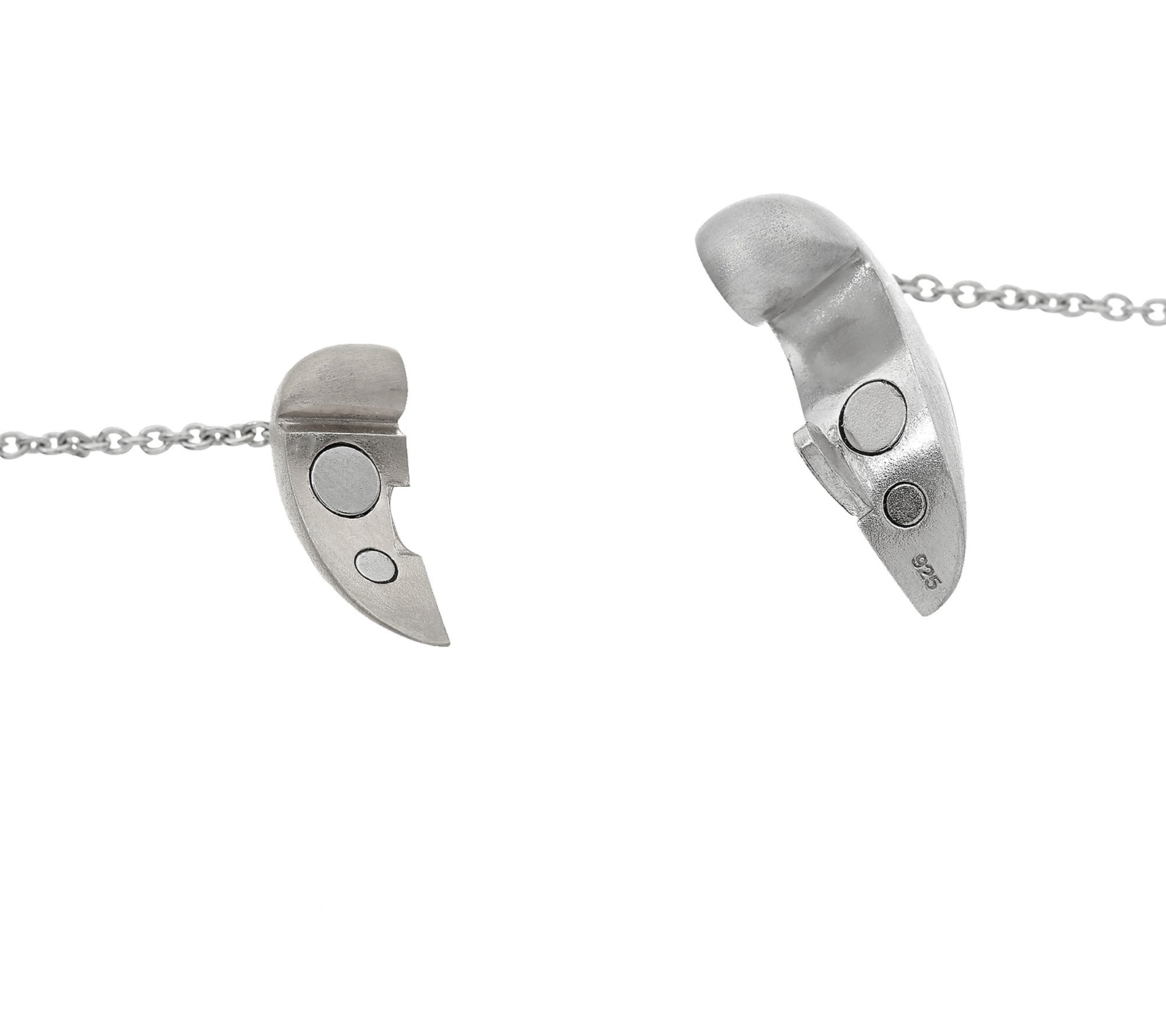 No Greater Love Sterling Silver Heart Pendant on Chain by Petra Azar
