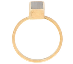 Soko Solitaire Ring Stack, Size 7