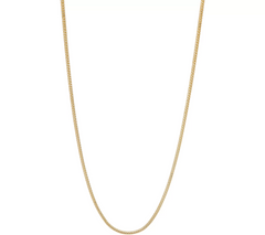 Italian Silver 36" Diamond Cut Snake Chain Necklace Sterling