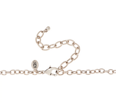 LOGO Links by Lori Goldstein Aurora Statement Antique Silvertone Necklace