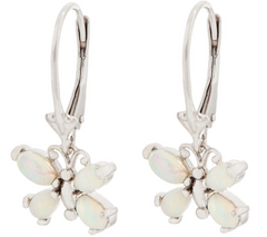 QVC Ethiopian Opal Sterling Silver Earrings