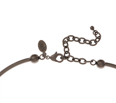 LOGO Links by Lori Goldstein Phoenix Hardwire Gunmetal Necklace