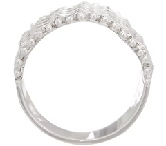 Imperial Silver Wide Wheat Band Sterling Silver Ring,  Size 5