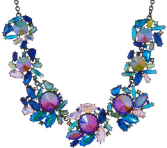 LOGO Links by Lori Goldstein Extravagant Burst GunMetal Necklace