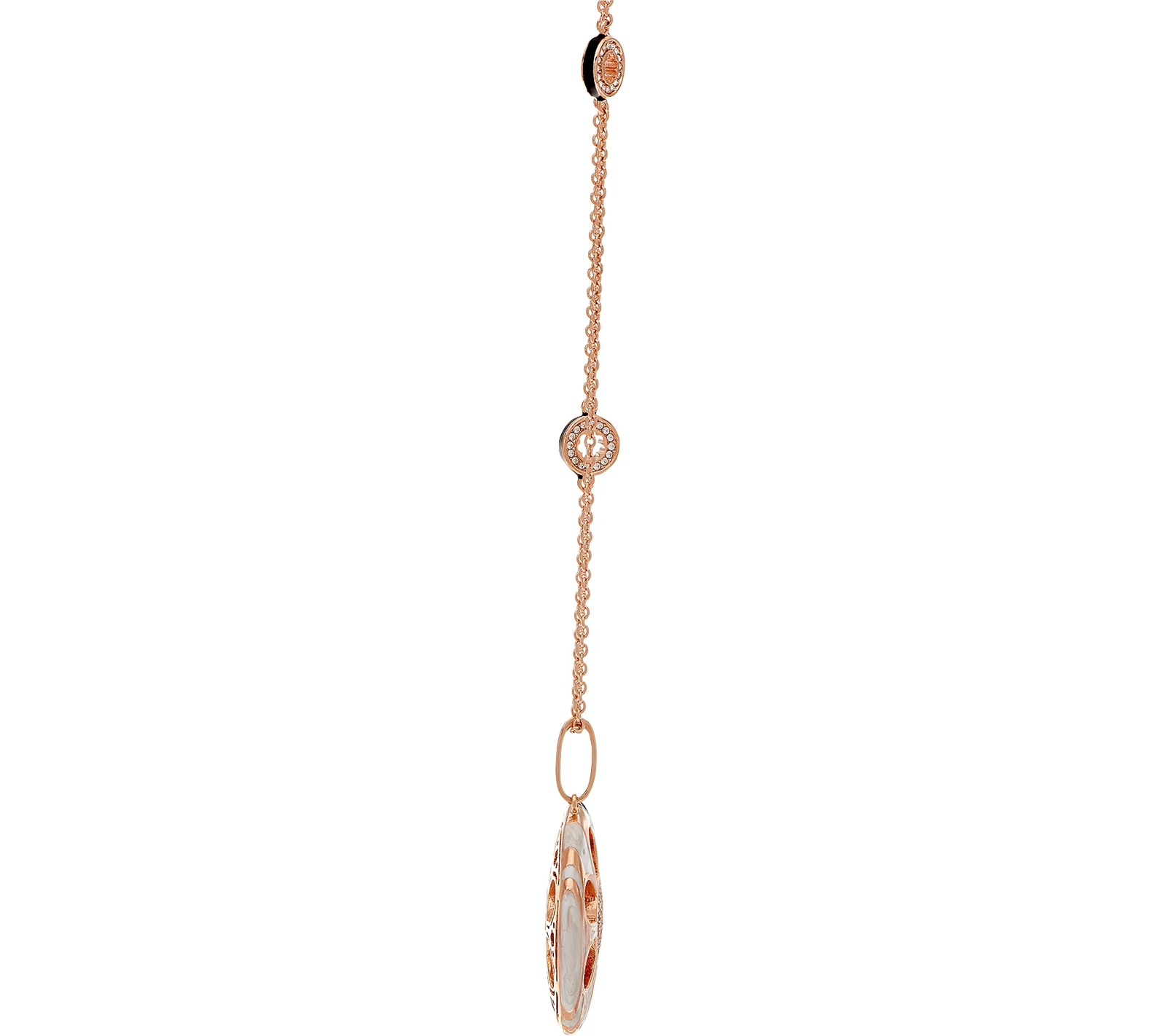 Lauren G Adams Rosetone Flower Necklace