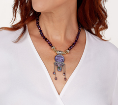 Kirks Folly Goddess Moon No Place Like Home Magnetic Silvertone Enhancer