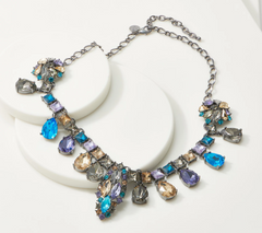 LOGO Links by Lori Goldstein Imperial Estate Gunmetal Necklace