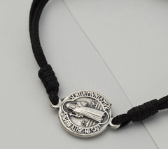 My Saint My Hero Pearl/Silvertone Divine Blessings and Protection Bracelet Set