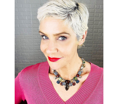 Joan Rivers Colorful Neutral Crystal Elegance Statement Necklace
