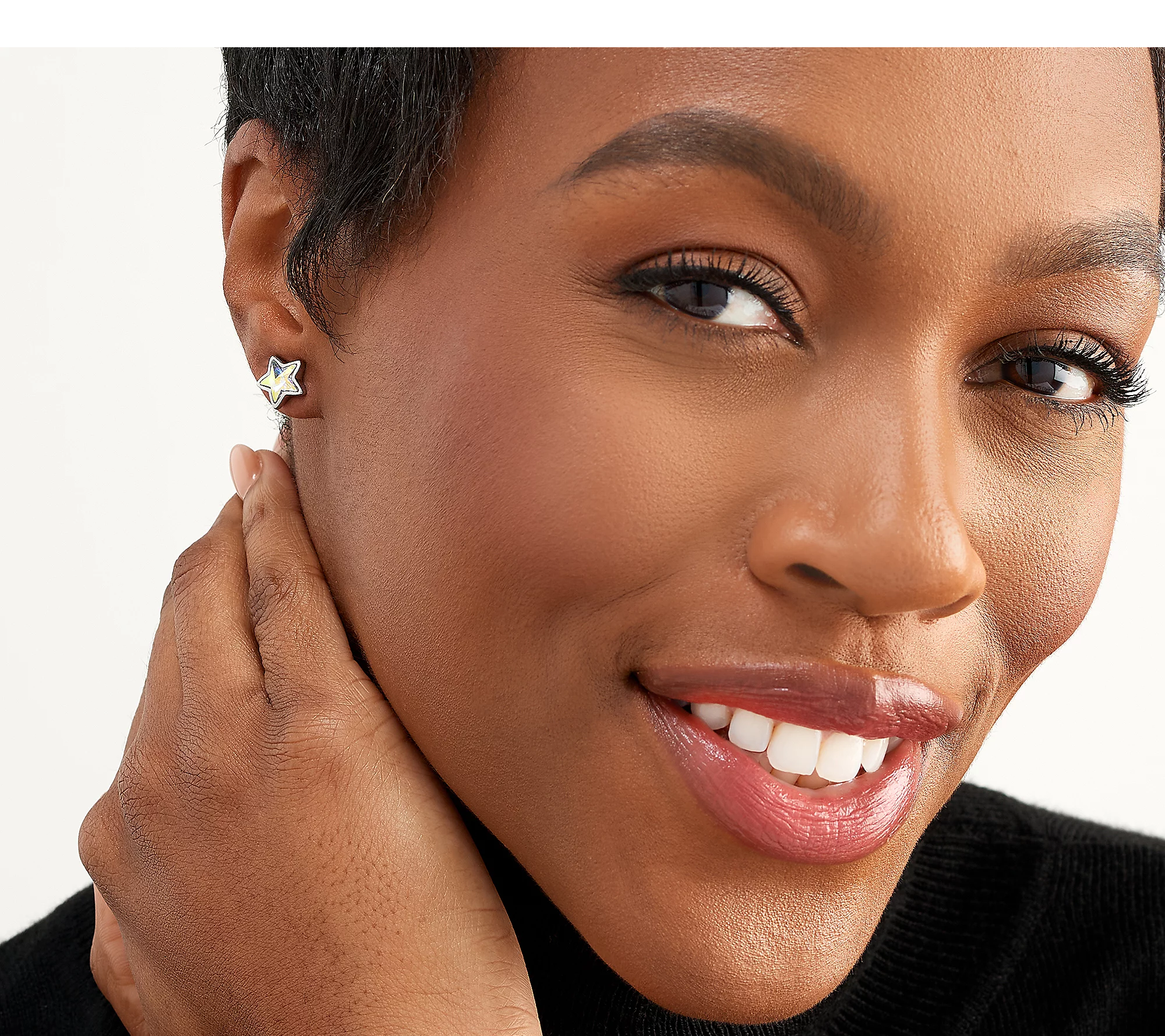 Kirks Folly Starlight Set of 4 Stars and Moon Pierced Earrings, Goldtone