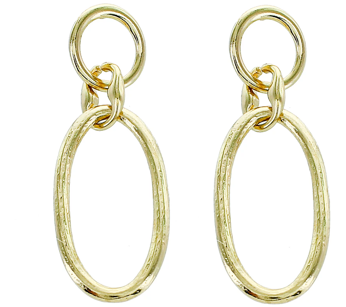 True Lovelies Oval Link Earrings
