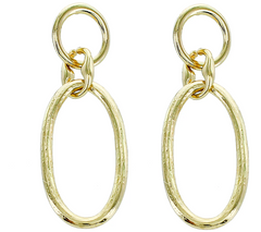 True Lovelies Oval Link Earrings