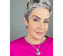 Joan Rivers Polished Set of 2 Rose Goldstone/Hematite Heart Drop Earrings