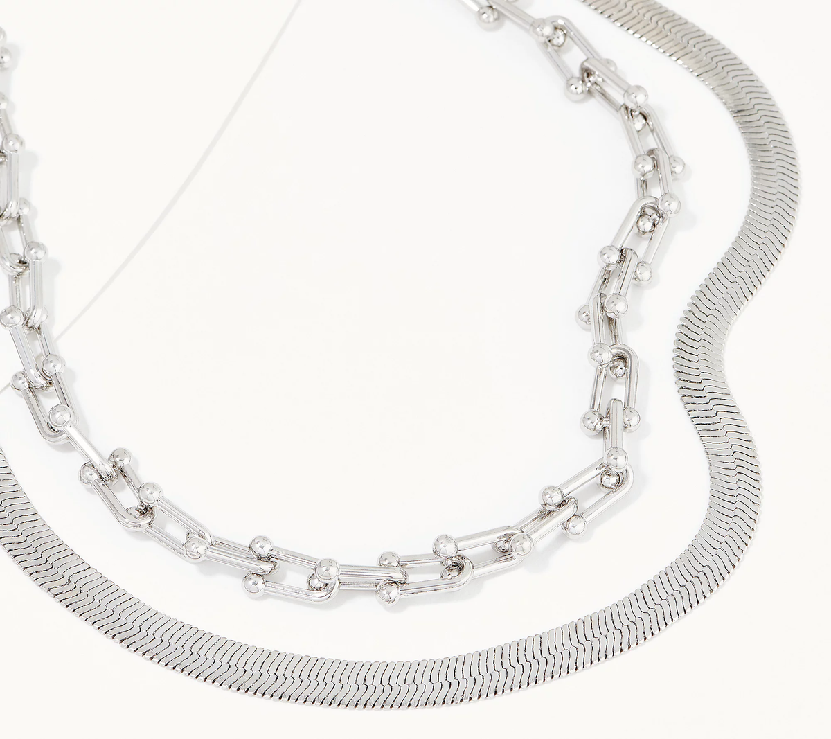 Collar ajustable de múltiples cadenas de Susan Graver