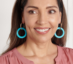 Joan Rivers Goldtone The "O" Earring, 3"