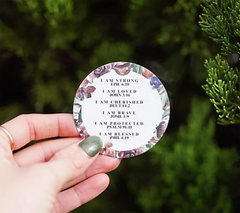 The Vintage Sparrow "I AM" Positive Affirmations Bracelet