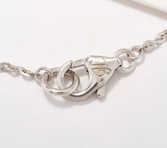 Honora Oval Cultured Pearl & Forzatina Chain Sterling Silver Bracelet, Small