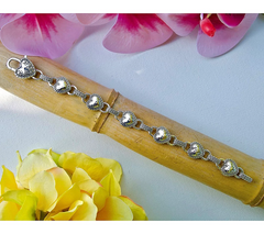 JAI Sterling Silver Love Lock Bracelet X-Small