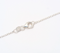 Connemara Marble Sterling Silver Blessed Mother Pendant